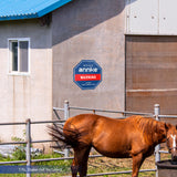 ANNKE 10" Heavy Duty 100% Aluminum Security Sign, Reflective & Fade Resistant Outdoor Surveillance Warning Sign for Home/Yard/Property Protection