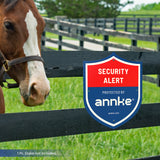 ANNKE 10" Heavy Duty 100% Aluminum Security Sign, Reflective & Fade Resistant Outdoor Surveillance Warning Sign for Home/Yard/Property Protection