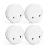 ANNKE Wireless Smoke Detector, Photoelectric Sensor, 85dB Loud Alarm, AES-128 Encrypted RF Connection, 10-Year Battery Life, APP Monitoring via Alarm Hub