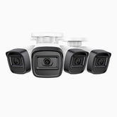 C300 - 4PCS 2K 3MP Outdoor PoE Security IP Camera, EXIR 2.0 Night Vision, Motion Detection, H.265+, IP67 Waterproof