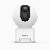 Crater Pro - 4MP Dual-Band WiFi Indoor Camera, 2.4 Ghz/5 Ghz, 350° Pan & 60° Tilt, Human & Sound Detection, Smart Tracking, Two-Way Audio, Cloud & Max. 128 GB Local Storage, Works with Alexa