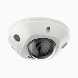 S400 - 4MP Outdoor Mini Dome PoE Camera, 2688 x 1520 @ 30 fps, Color Night Vision, Human & Vehicle Detection, IK10 Vandal-Resistant & IP67, Built-in Microphone, Max. 512 GB Local Storage