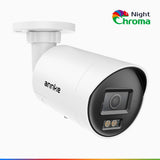 NightChroma<sup>TM</sup> NC800 - 4K Outdoor PoE Security Camera, Acme Color Night Vision, f/1.0 Super Aperture (0.0005 Lux), Human & Vehicle Detection, Intelligent Behavior Analysis, Built-in Microphone, All-Metal Housing