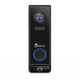 Camstro 2K+1080P Smart Video Doorbell, Two-Way Audio, Customised Human Detection, Day Night Vision, 5200mAh Rechargeable Battery, Support TF Card & Cloud Storage, Work with Alexa and Google Assistant