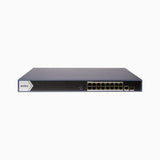 16-Port 1000Mbps Gigabit PoE+ Switch (230W Total Power) – 30W Max per Port, 36Gbps Switching Capacity, 6KV Surge Protection, Layer 2 Unmanaged Network Switch for IP Cameras