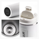 13 oz Stainless Steel Coffee Mug, Double Wall Vacuum Insulated Tumbler with Lid, Portable Travel Mug, Shatterproof & Leak-Resistant, Outdoor Thermos Cup for Hot & Cold Drinks