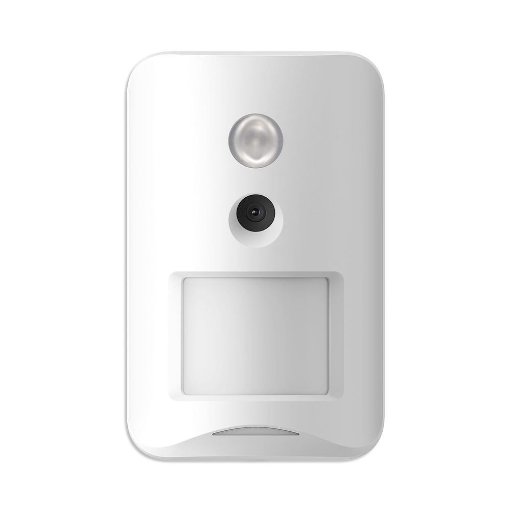 All-in-One Wireless Alarm System, Smart Home Security Kit with PIR Camera Detector, Keypad, Magnetic Contact, Control Panel, Indoor Sounder, Remote Keyfob, LAN Module