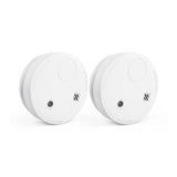 ANNKE Wireless Smoke Detector, Photoelectric Sensor, 85dB Loud Alarm, AES-128 Encrypted RF Connection, 10-Year Battery Life, APP Monitoring via Alarm Hub