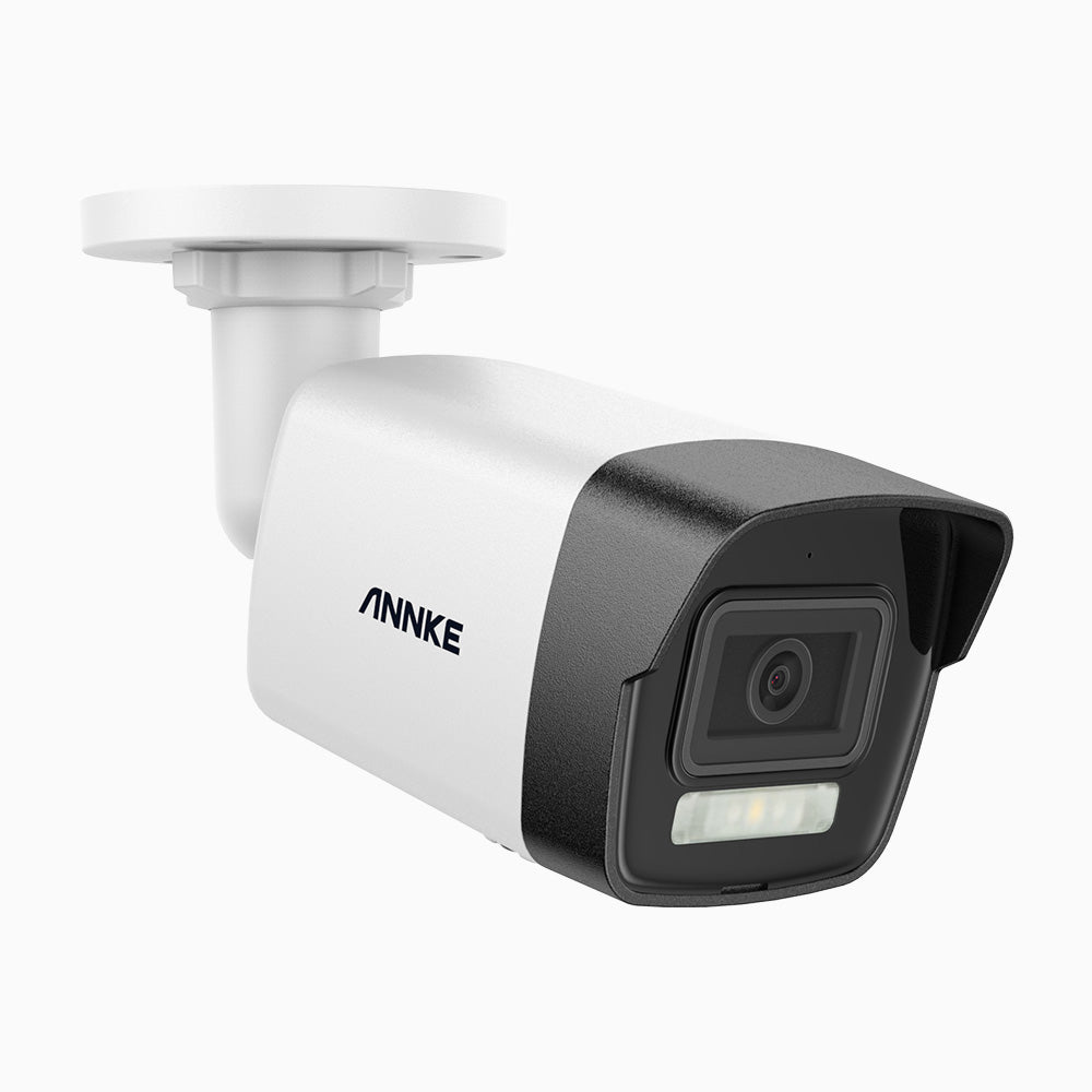 AC500-3KDualLightOutdoorPoESecurityCamera,Color&IRNightVision,3072*1728Resolution,f/1.6Aperture(0.005Lux),Human&VehicleDetection,Built-inMicrophone,IP67