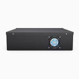 Heavy Duty DVR Security Lock Box 16 Gauge with Fan, 1.2 mm Thickness Steel, Adjustable Mounting Rails