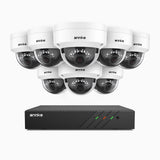 H500 - 3K Super HD 8 Channel 8 Cameras PoE Security System, Smart Dual Light Night Vision, 3072 × 1728 @ 20fps, Smart Human & Vehicle Detection, Built-in Microphone, IP67